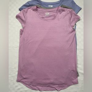 - 32•COOL 3 PACK GIRLS’ SHORT SLEEVE SCOOP NECK TEE